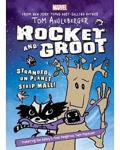 Rocket and Groot: Stranded on Planet Strip Mall!, Includes 4 Bookmarks