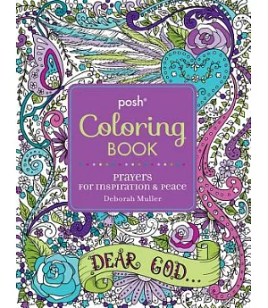 Posh Adult Coloring Book Prayers for Peace & Inspiration