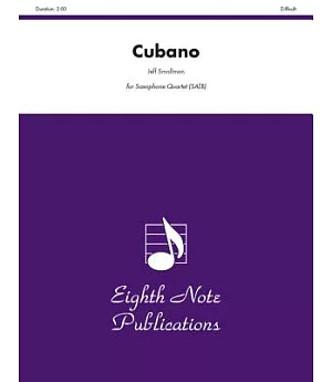Cubano: Score & Parts