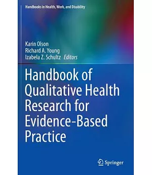 Handbook of Qualitative Health Research for Evidence-based Practice
