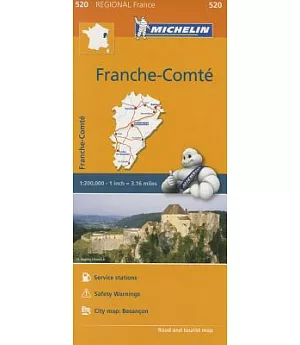Michelin Regional Franche-Comte France
