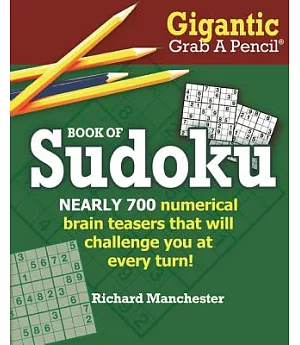 Gigantic Grab A Pencil Book of Sudoku
