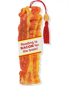Bacon Beaded Bookmark