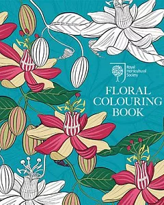 royal horticultural society Floral Colouring Book