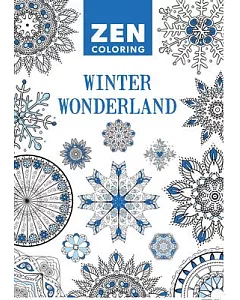 Winter Wonderland Adult Coloring Book