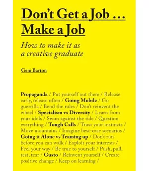 Don’t Get a Job? Make a Job: How to Make It As a Creative Graduage