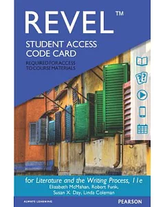 Literature and the Writing Process Revel Access Code