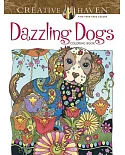 Dazzling Dogs Coloring Book