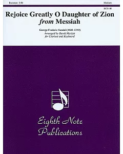 Rejoice Greatly from Messiah for Clarinet: Part(s)