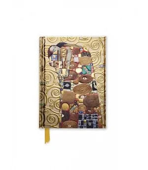 Klimt’s Fulfillment, Stoclet Frieze Foiled Pocket Journal
