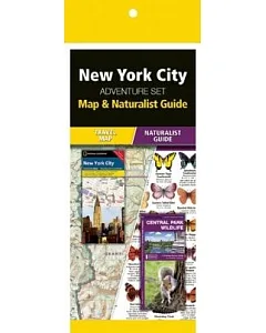 New York City Adventure Set: Map & Naturalist Guide