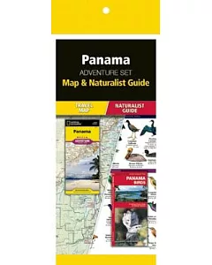 Panama Adventure Set: Map & Naturalist Guide