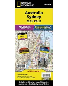 Australia, Sydney: Map Pack Bundle