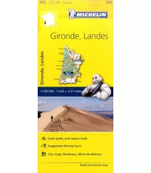 Michelin Local France Gironde, Landes