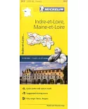 Michelin Local France Indre-et-Loire, Maine-et-Loire