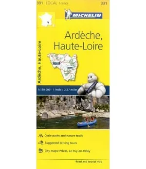 Michelin France Ardèche, Haute-loire