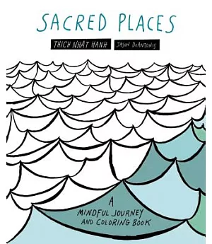 Sacred Places Adult Coloring Book
