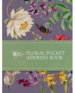 Royal Horticultural Society Floral Pocket Address Book