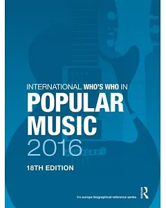 International Who’s Who in Popular Music 2016