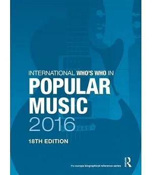 International Who’s Who in Popular Music 2016