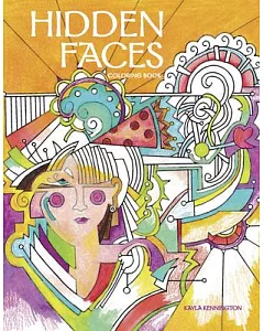 Hidden Faces Coloring Book