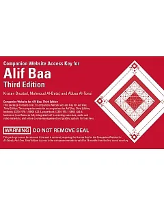 Companion Website Access Key for Alif Baa