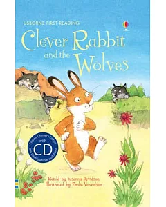 Clever Rabbit and the Wolves (with CD) (Usborne English Learners’ Editions: Elementary)