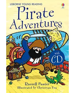 Pirate Adventures (with CD) (Usborne English Learners’ Editions: Upper Intermediate)
