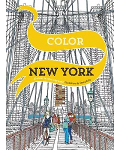 Color New York: 20 Views to Color in by Hand