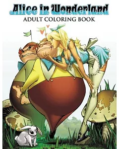 Alice in Wonderland Adult Coloring Book