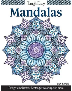 Mandalas Adult Coloring Book: Design Templates for Zentangle, Coloring, and More