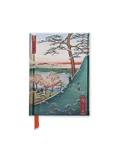 Mount Fuji by Hiroshige Foiled Pocket Journal