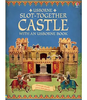 Slot-together castle with an Usborne book