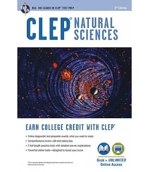 Clep Natural Sciences: Book + Unlimited Online Access