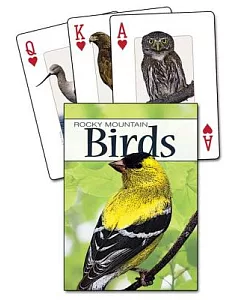 Birds of the Rocky Mountains Playing Cards