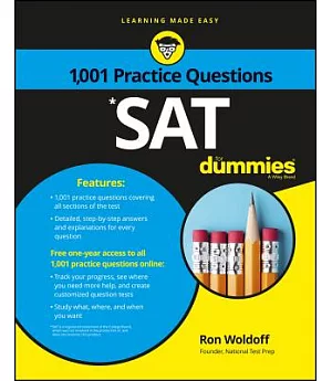 1,001 SAT Practice Problems for Dummies