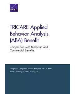 Tricare Applied Behavior Analysis Aba Benefit: Comparison With Medicaid and Commercial Benefits