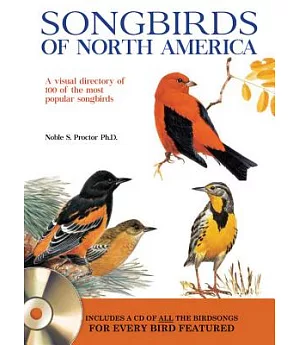 North American Songbirds: A Visual Directory of 100 of the Most Popular Songbirds