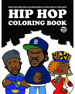 Hip Hop Adult Coloring Book