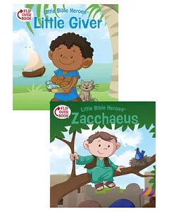 The Little Giver / Zacchaeus: Flip-Over Book