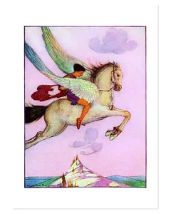 Fly! Flying Horse Graduation Greeting Card