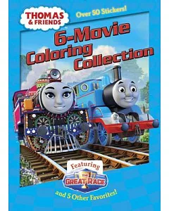 Thomas & Friends Six-movie Coloring and Activity Book