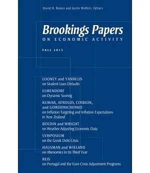 Brookings Papers on Economic Activity Fall 2015