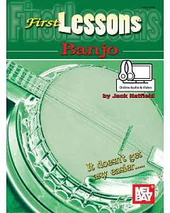 First Lessons Banjo + Online Audio/Video