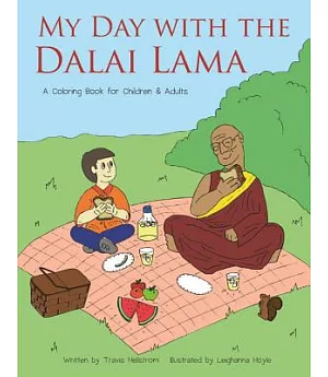 My Day With the Dalai Lama: A Coloring Book for Children & Adults