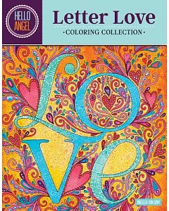 Hello Angel Letter Love Coloring Collection