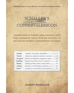 schaller’s Politically Incorrect Conservalexicon