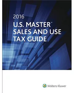 U.S. Master Sales & Use Tax Guide 2016