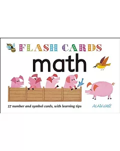 Math: 57 Number and Symbol Cards, With Learning Tips
