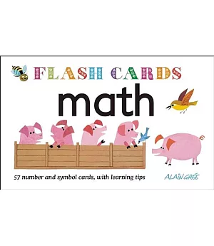 Math: 57 Number and Symbol Cards, With Learning Tips